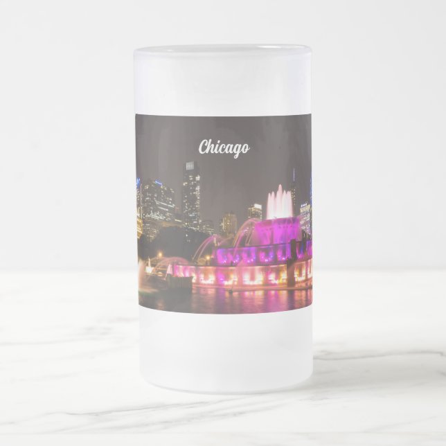 Grant Park Chicago Mattierte Tasse (Mittel)
