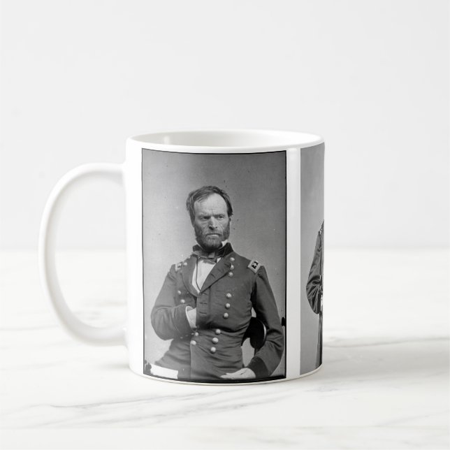 Grant Sherman Sheridan Tasse (Links)