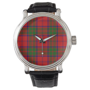 Grant tartan red green kariert armbanduhr