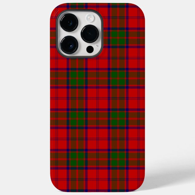 Grant tartan red green kariert Case-Mate iPhone hülle (Rückseite)