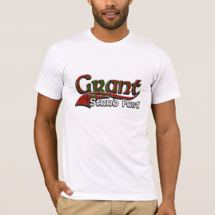 Grant Tartan Stand Fast T - Shirt