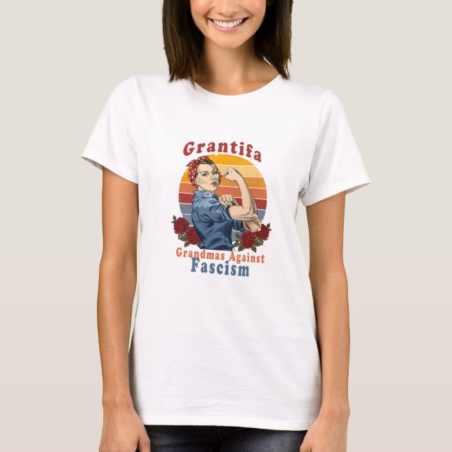 Grantifa Grandmas Against T-Shirt (Vorderseite)