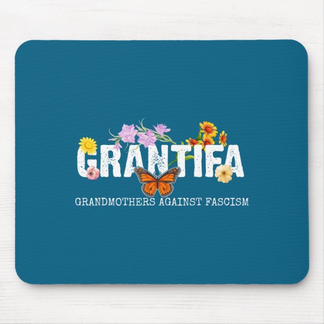 Grantifa Großmütter gegen Faschismus  Mousepad (Vorne)