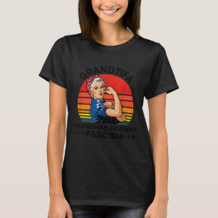 Grantifa Omas gegen Faschismus Patriotisch Vintage T-Shirt