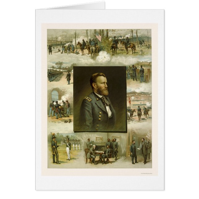 Grants Karriere-Szenen durch L. Prang & Company (Vorne)