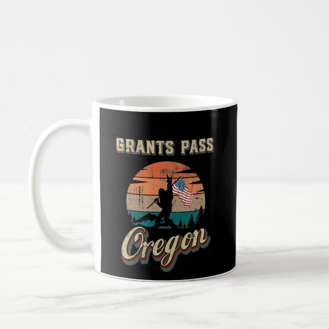 Grants Pass Oregon Kaffeetasse (Links)