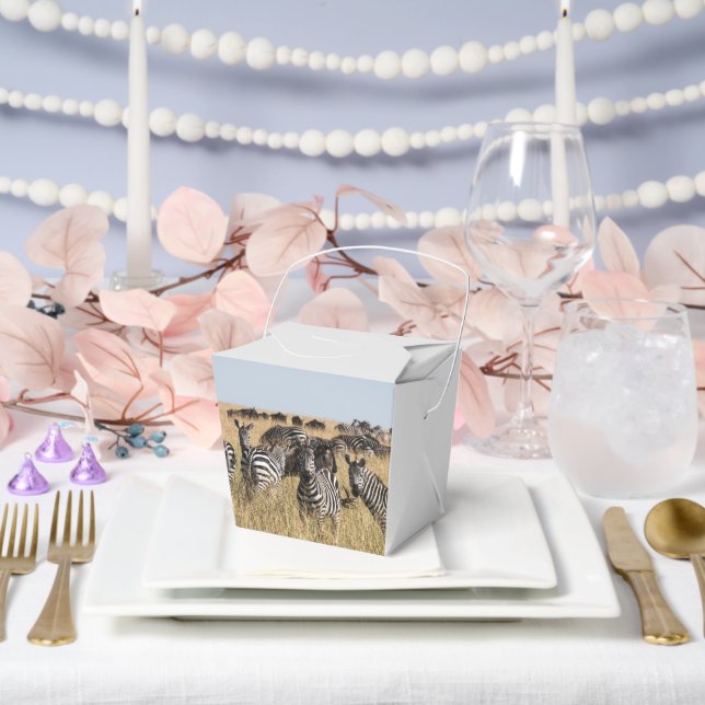 Grant's Zebra Geschenkschachtel (Hochzeit)