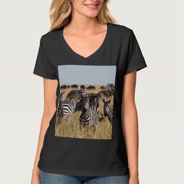 Grant's Zebra T-Shirt (Vorderseite)