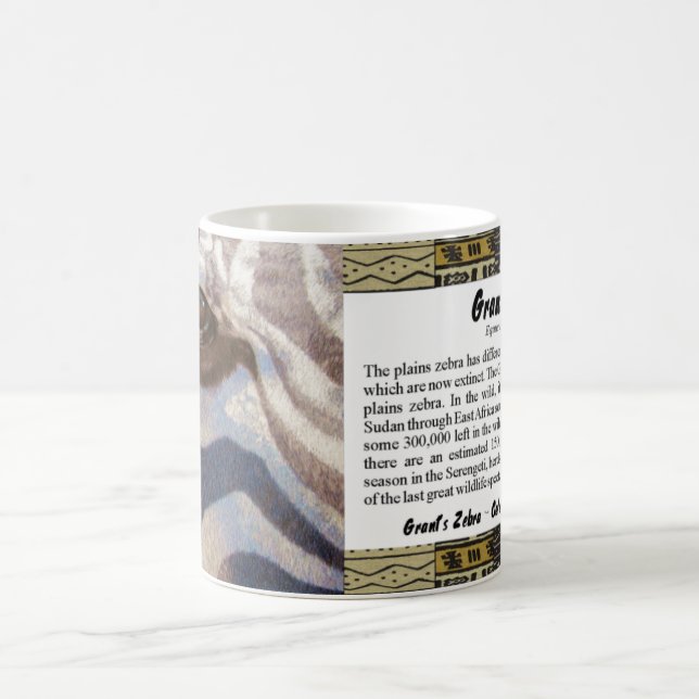 Grant's Zebra Tasse (Mittel)