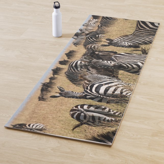 Grant's Zebra Yogamatte (Beispiel)