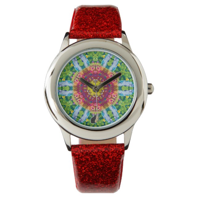 Granular Kaleidoscope Watch Armbanduhr (Vorderseite)