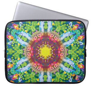 Granular Kaleidoskop Laptopschutzhülle