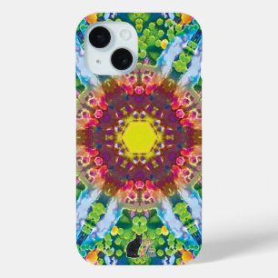 Granulares Kaleidoskop iPhone Case