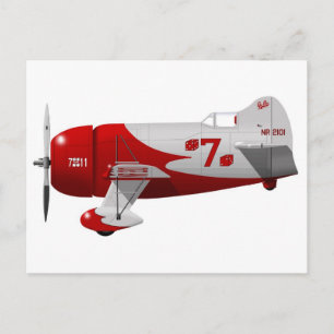 Granville Brothers Aircraft "Gee Bee R-1" Postkarte