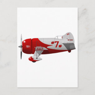 Granville Brothers Aircraft "Gee Bee R-1" Postkarte