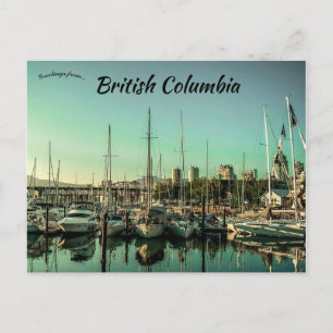 Granville Island Vancouver British Columbia Kanada Postkarte
