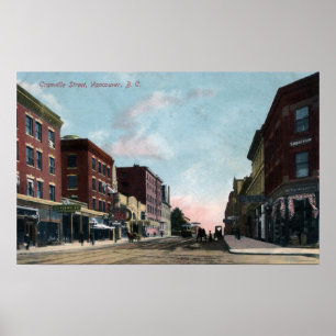 Granville Street View Poster