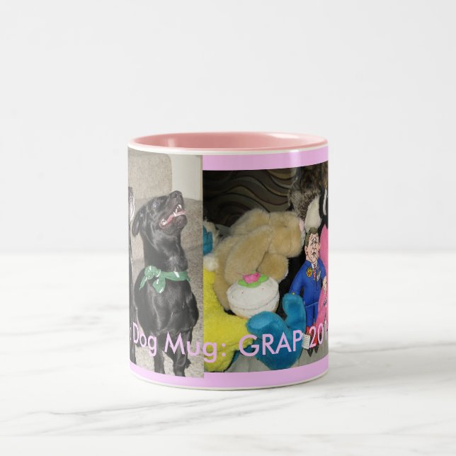 GRAP 2010 Rosa Zweifarbige Tasse (Mittel)