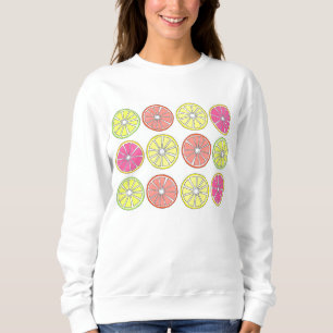 Grapefruit Lemon Limon Orange Citrus Sweatshirt