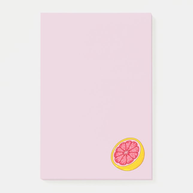 Grapefruit - Obstsammlung - Post-it Klebezettel (Vorderseite)