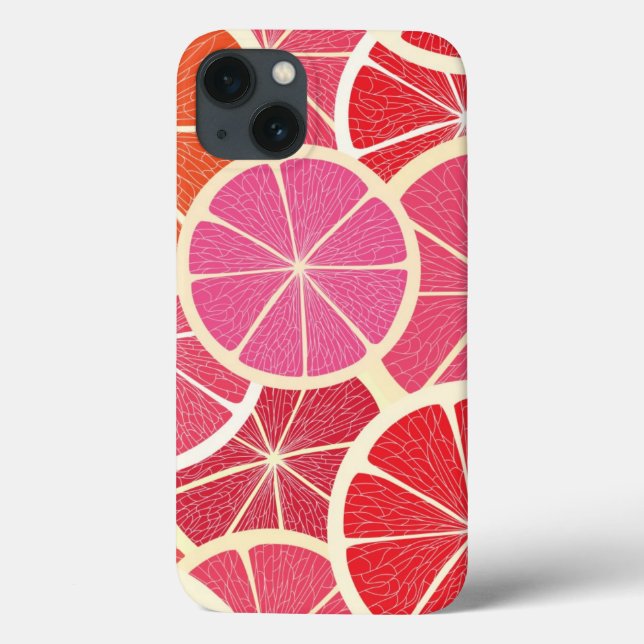 Grapefruit Vintag Case-Mate iPhone Hülle (Rückseite)