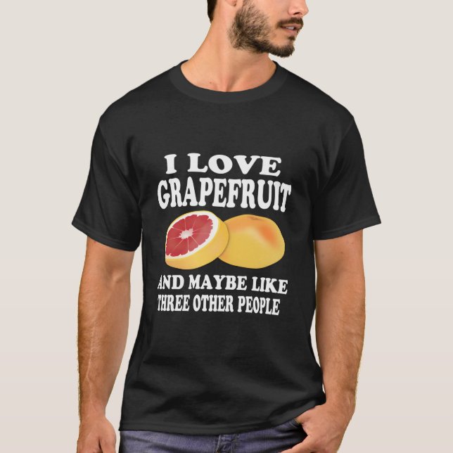 Grapefruit Vorteile Grapefruit Liebe T-Shirt (Vorderseite)