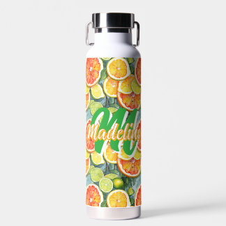 Grapefruit, Zitronen, Limonen und Orangen Citrus Trinkflasche