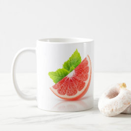 Grapefruitscheibe Kaffeetasse