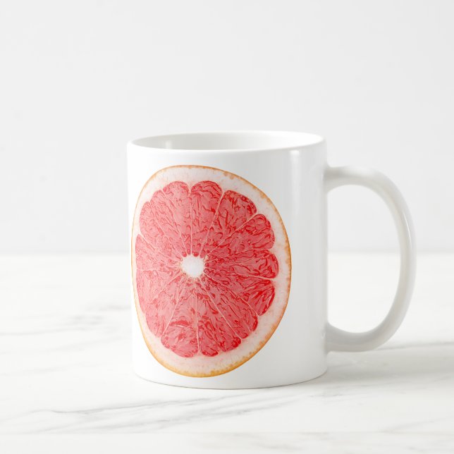 Grapefruitscheibe Tasse (Rechts)