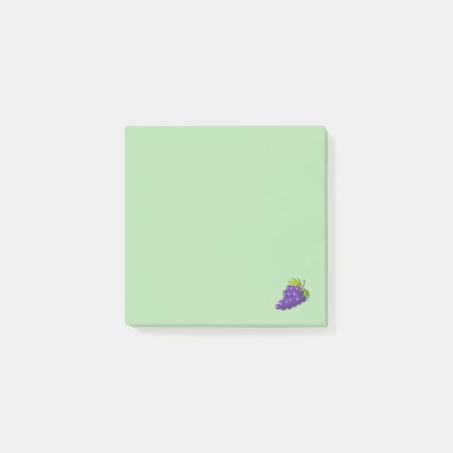 Grapes Post-it Klebezettel (Vorderseite)