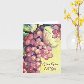 Grapes Vineyard Mediterranean Hospitality Karte