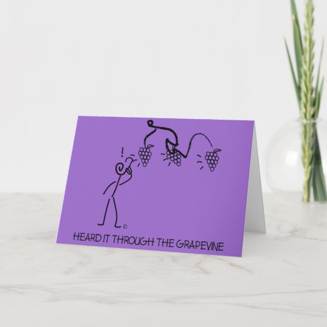 GRAPEVIN KARTE (Vorderseite)