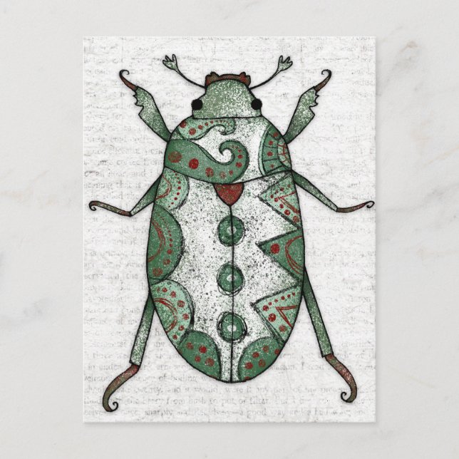 Grapevine Beetle Postkarte (Vorderseite)