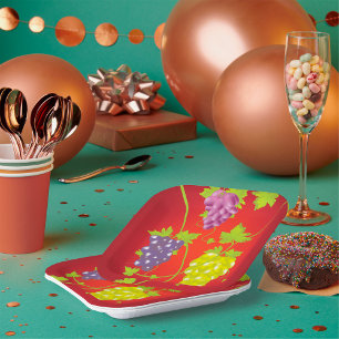 Grapevine Pappteller