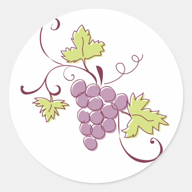 Grapevine Stickers (Vorderseite)
