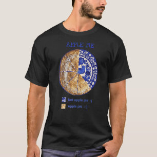 Graph Apple Pie Nicht Apfelkuchen Apfelkuchen Spaß T-Shirt
