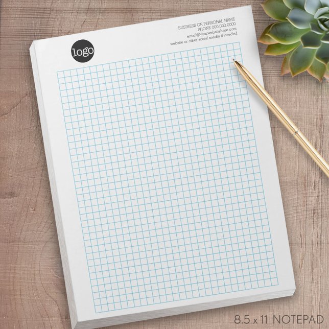Graph Pad Calcpad Engineering Logo Notizblock (Calcpad - Grid)