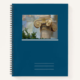 Graph Paper der griechischen Zivilisation Notizbuch