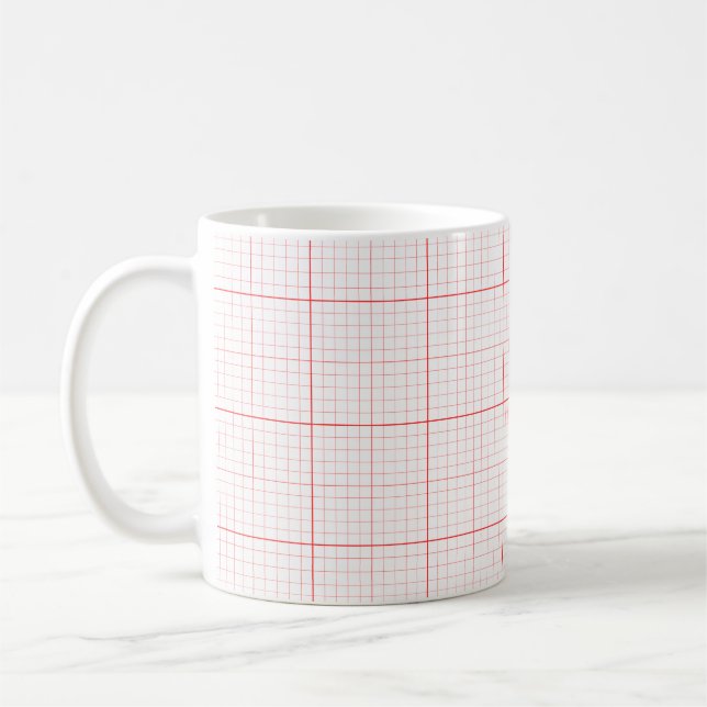 Graph Paper Kaffee Tasse (Links)