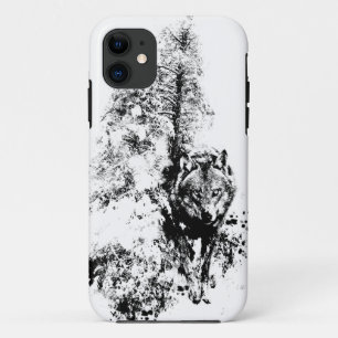 Graphic Art Gray Wolf Wildlife Animal Nature Case-Mate iPhone Hülle