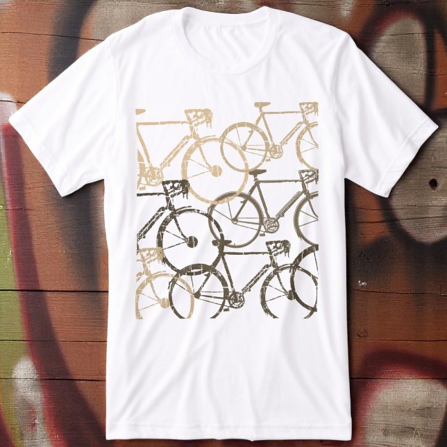 Graphic Bikes Bicycle T - Shirt (Von Creator hochgeladen)