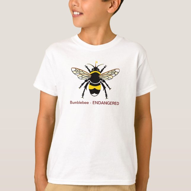 Graphic Bumble BEE - Nature - Wildlife T-Shirt (Vorderseite)