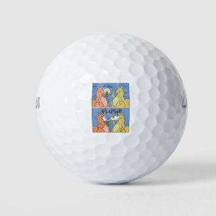 Graphic Comic Austrian Kangaroo Golfball