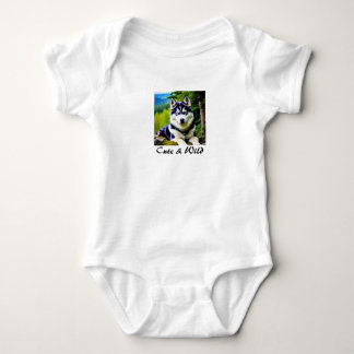 Graphic Design Baby Jumpsuit Wolf Strampler