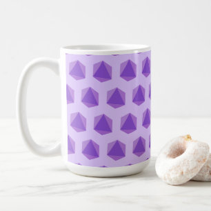 Graphic Dice Lavender Kaffeetasse