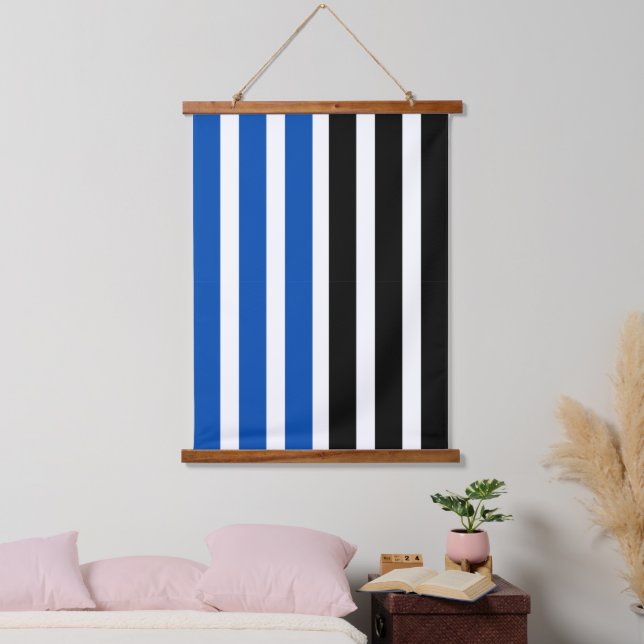 Graphic Form Artwork Wandteppich Mit Holzrahmen (Schlafzimmer)