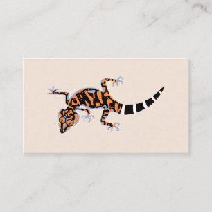 Graphic GECKO - Reptil - Eidechse - Tier Visitenkarte