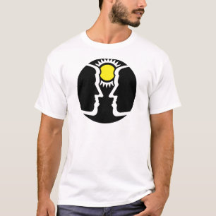 Graphic Gemini Twins mit Sun T-Shirt