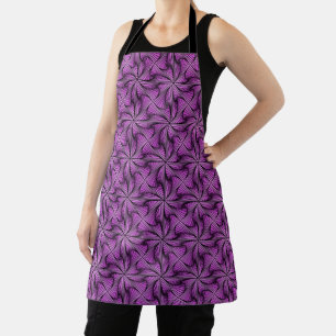 Graphic Geometric 3D Spiral Drehung Pink Schürze