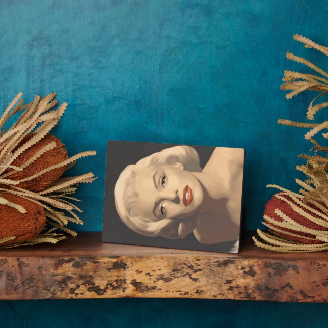 Graphic Gray Marilyn Fotoplatte (Seite)